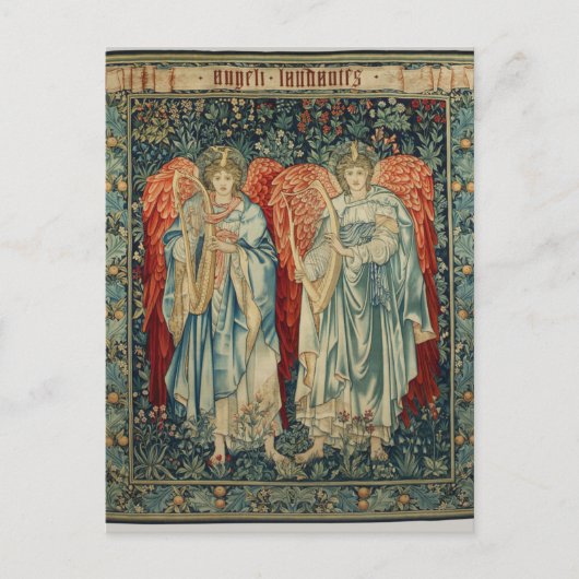 Angeli Laudantes par Sir Edward Burne-Jones Carte  (Devant)