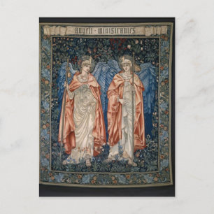 Angeli Ministrantes van Sir Edward Burne-Jones Pos Briefkaart