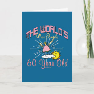 Angelic 60th Birthday Kaart