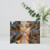 Angelic Aura Briefkaart (Staand voorkant)