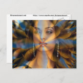 Angelic Aura Briefkaart (Voorkant / Achterkant)