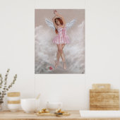 Angelic Ballerina Poster (Keuken)