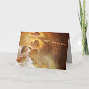 Angelic Be Mine Carte Saint Valentin