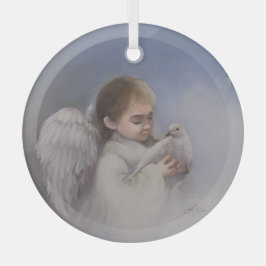 Angelic Blessings Glas Ornament