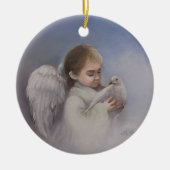 Angelic Blessings Keramisch Ornament (Voorkant)