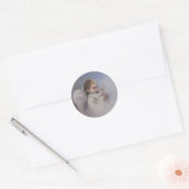 Angelic Blessings Ronde Sticker (Envelop)