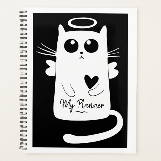 Angelic Cat Planner (Voorkant)