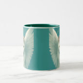 angelic cat tweekleurige koffiemok (Center)