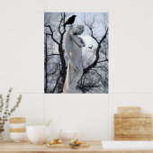 Angelic Crow Poster (Keuken)