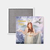 Angelic Edweena Fagee Magnet Magneet (Voorkant / Achterkant)