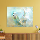 Angelic Horse Canvas Afdruk (Insitu (Woonkamer))