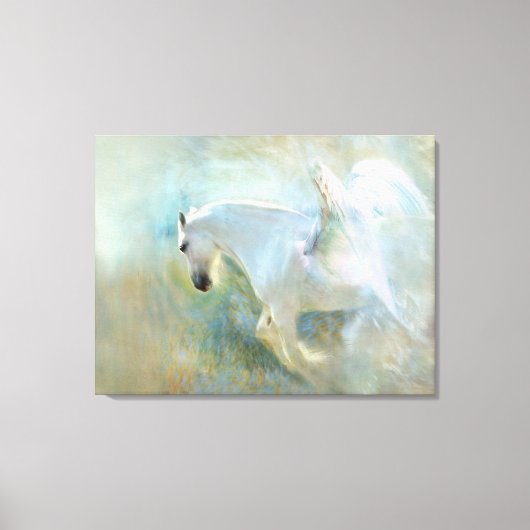 Angelic Horse Canvas Afdruk (Voorkant)