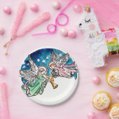 Angelic Hymns Papieren Bordje (Feest)