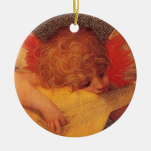Angelic Musician Keramisch Ornament