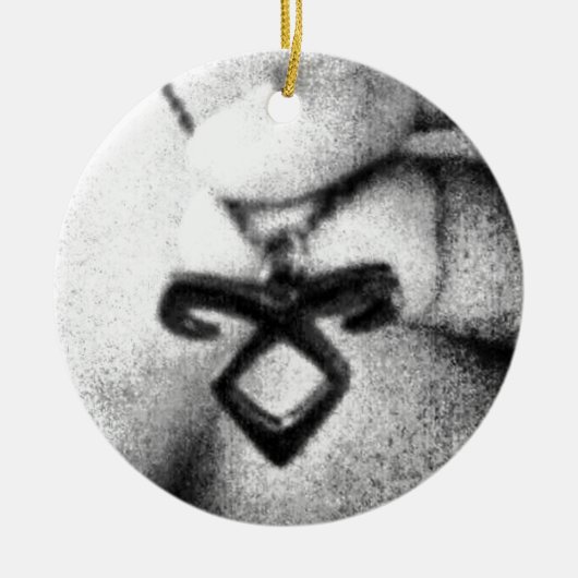 Angelic Power Rune Keramisch Ornament (Voorkant)