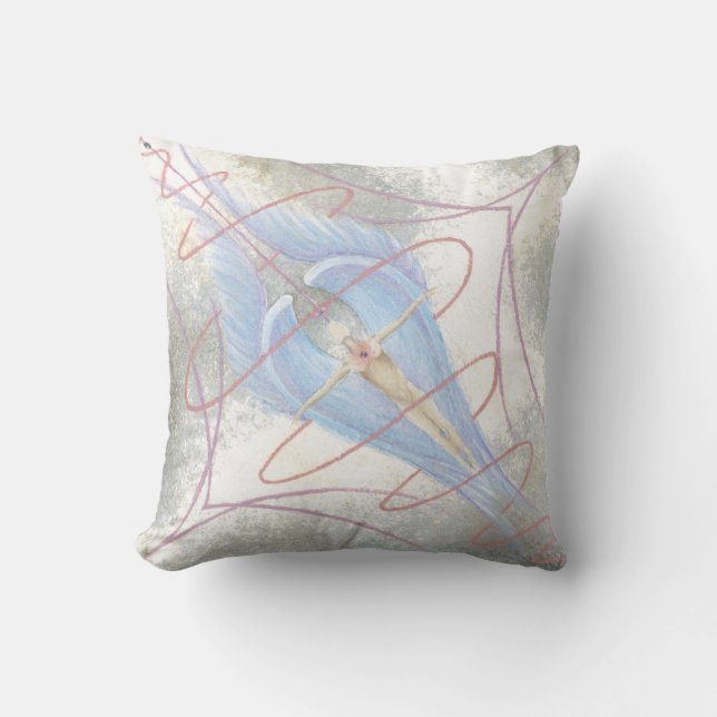 Angelic Protection - Pillow Kussen (Voorkant)