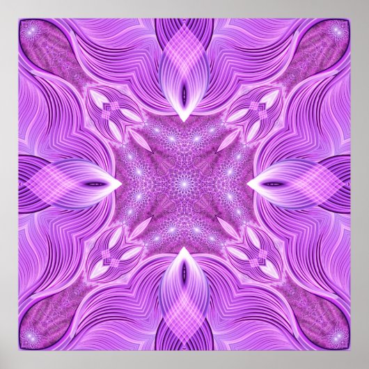 Angelic Realm Mandala Poster (Voorkant)