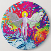 Angelic Robot Button (Voorkant)