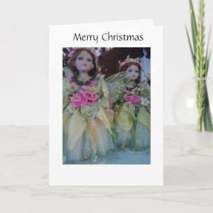 ANGELIC TWINS GREETING FEESTDAGEN KAART
