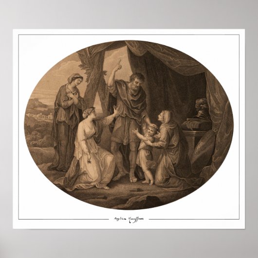 Angelica Kauffman Zedign Art Poster #93 (Devant)