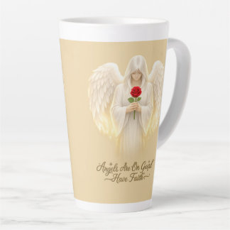 AngelicFaith GoldenHeart Latte Mok