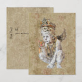 Angelik ~ Carte postale / Invitations (Devant / Derrière)