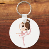 Angelina de Ballerina Sleutelhanger (Voorkant)