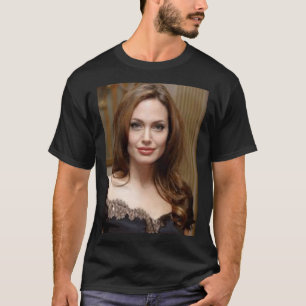 Angelina Jolie - Poster T-shirt