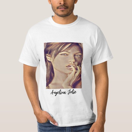 Angelina Jolie t shirt (Voorkant)