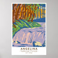Angelina National Forest Boykin Creek Vintage