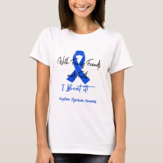 Angelman Syndrome Awareness Ribbon Support Gifts T-shirt