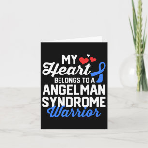 Angelman Syndrome Warrior Survivor Support Awarene Kaart