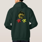 Angeln Karpfen Hoodie (Achterkant)