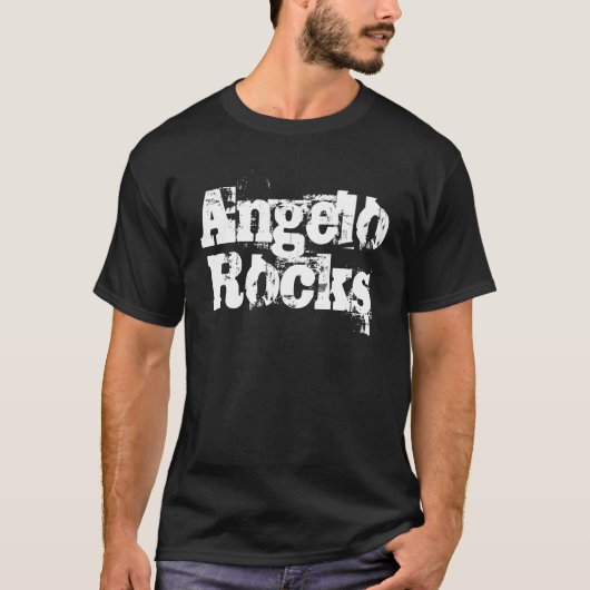 Angelo bascule le T-shirt des hommes (Devant)