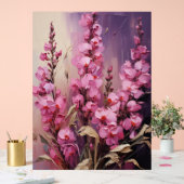 Angelonia - Impasto Floral Acryl Bord (Huwelijk)