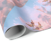 Angels aan de hemel cadeaupapier (Rol Hoek)