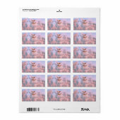 Angels aan de hemel etiket (Full Sheet)