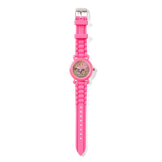 Angels beschuldigt u van roze glitter Watch Horloge (Bandje)