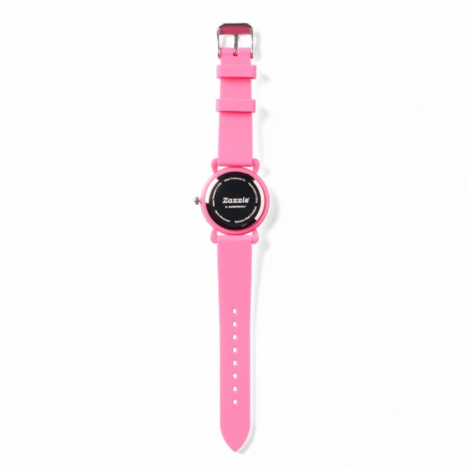 Angels beschuldigt u van roze glitter Watch Horloge (Achterkant)