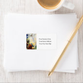 Angels Bezoek Shepherds  adreslabel Etiket (Insitu)