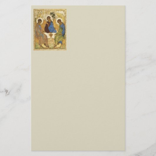 Angels bij Mamre Trinity Stationery Briefpapier (Voorkant)