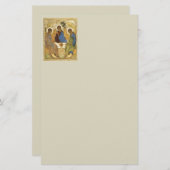 Angels bij Mamre Trinity Stationery Briefpapier (Voorkant / Achterkant)