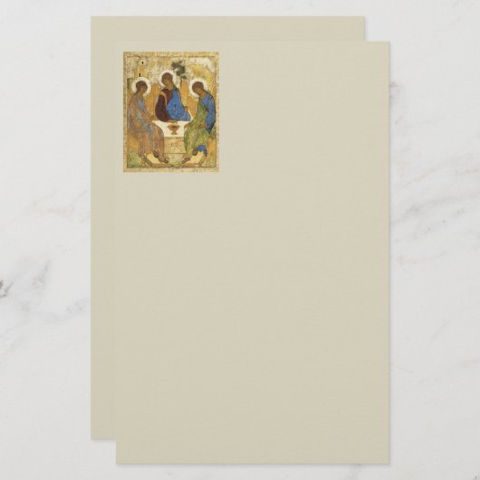 Angels bij Mamre Trinity Stationery Briefpapier (Voorkant / Achterkant)