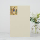 Angels bij Mamre Trinity Stationery Briefpapier (Staand voorkant)