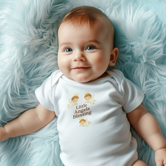 Angels Blessing – Baby Bodysuit | Baptism & GIFT