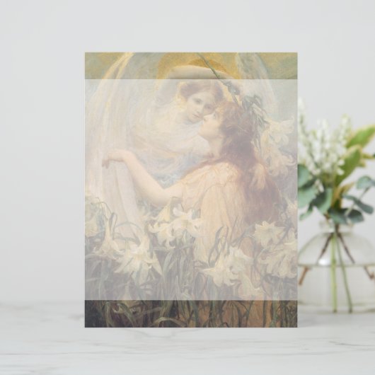 Angel's boodschap van George Swinstead,  kunst (Staand voorkant)