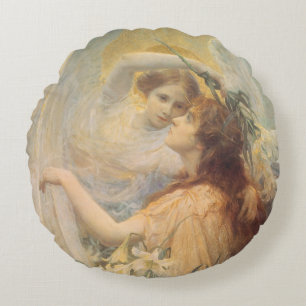 Angel's boodschap van George Swinstead,  kunst Rond Kussen
