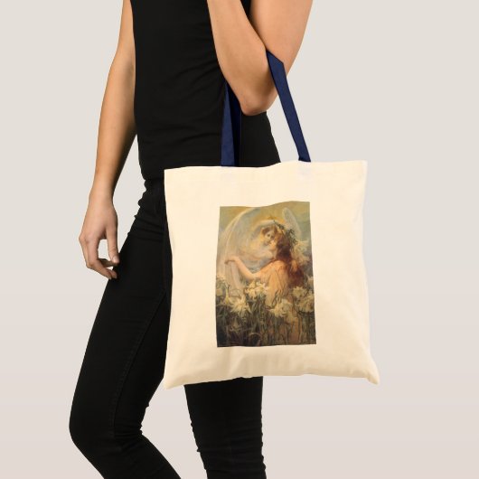 Angel's boodschap van George Swinstead, kunst Tote Bag (Voorkant (product))