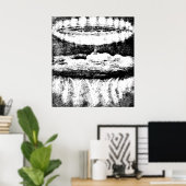 Angels Dante's Paradise Gustave Dore Illustration Poster (Thuiskantoor)