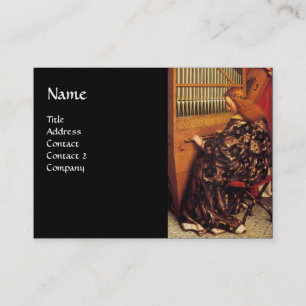 ANGELS DIE MUZIEK SPELEN, detail Visitekaartje